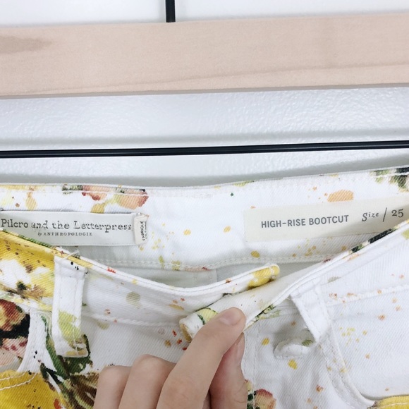 SOLD Anthropologie Pilcro Lemon Grove High Rise - Picture 5 of 8